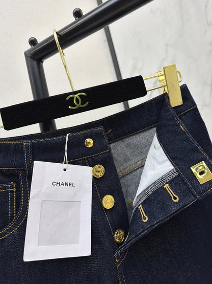 26ss Double C twist metal buckle shorts