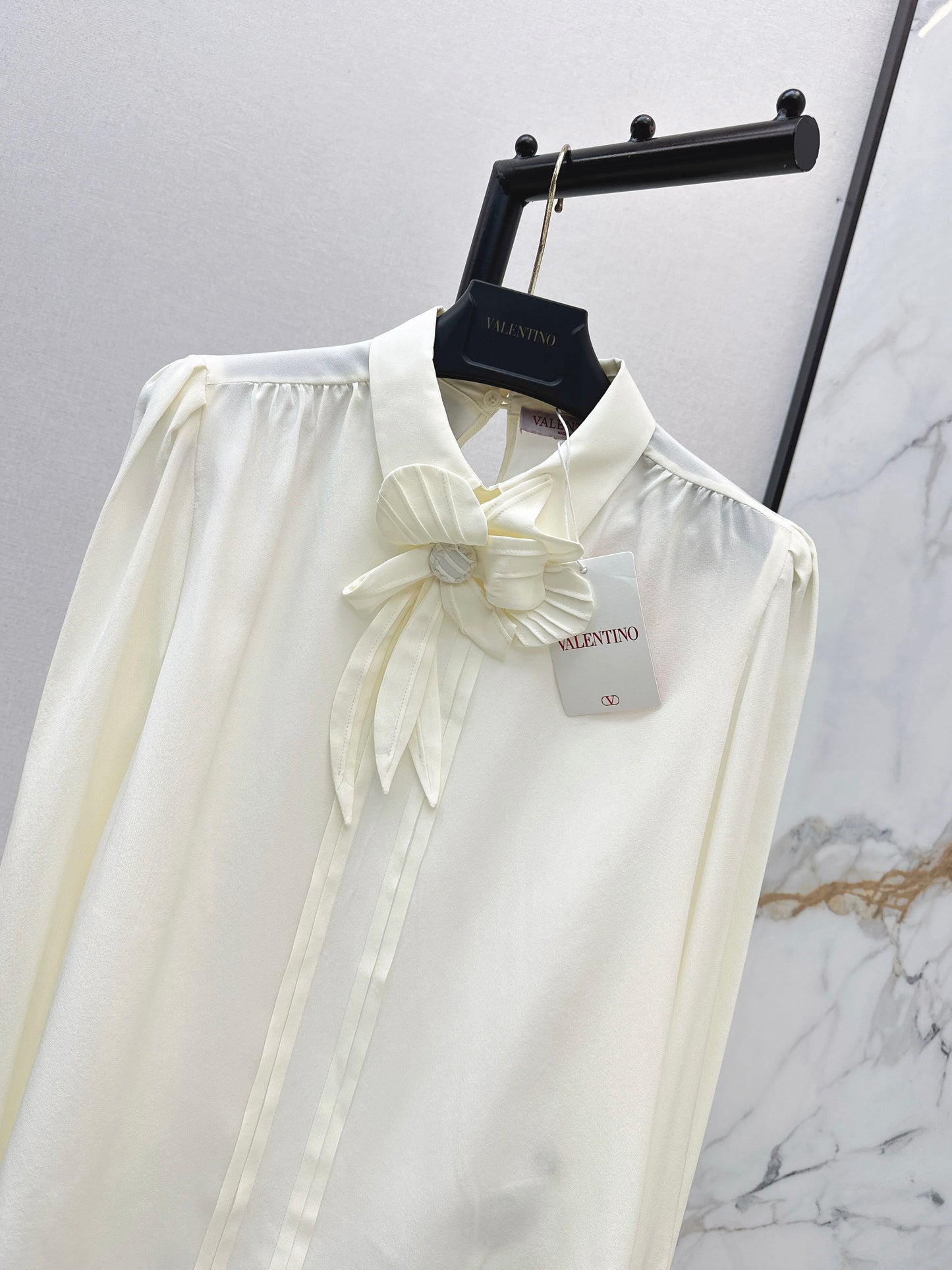 26ss Floral-decorated shirt