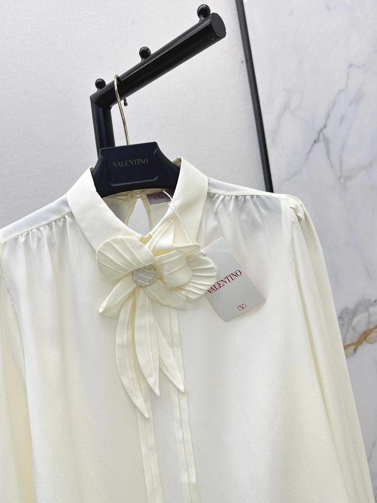 26ss Floral-decorated shirt