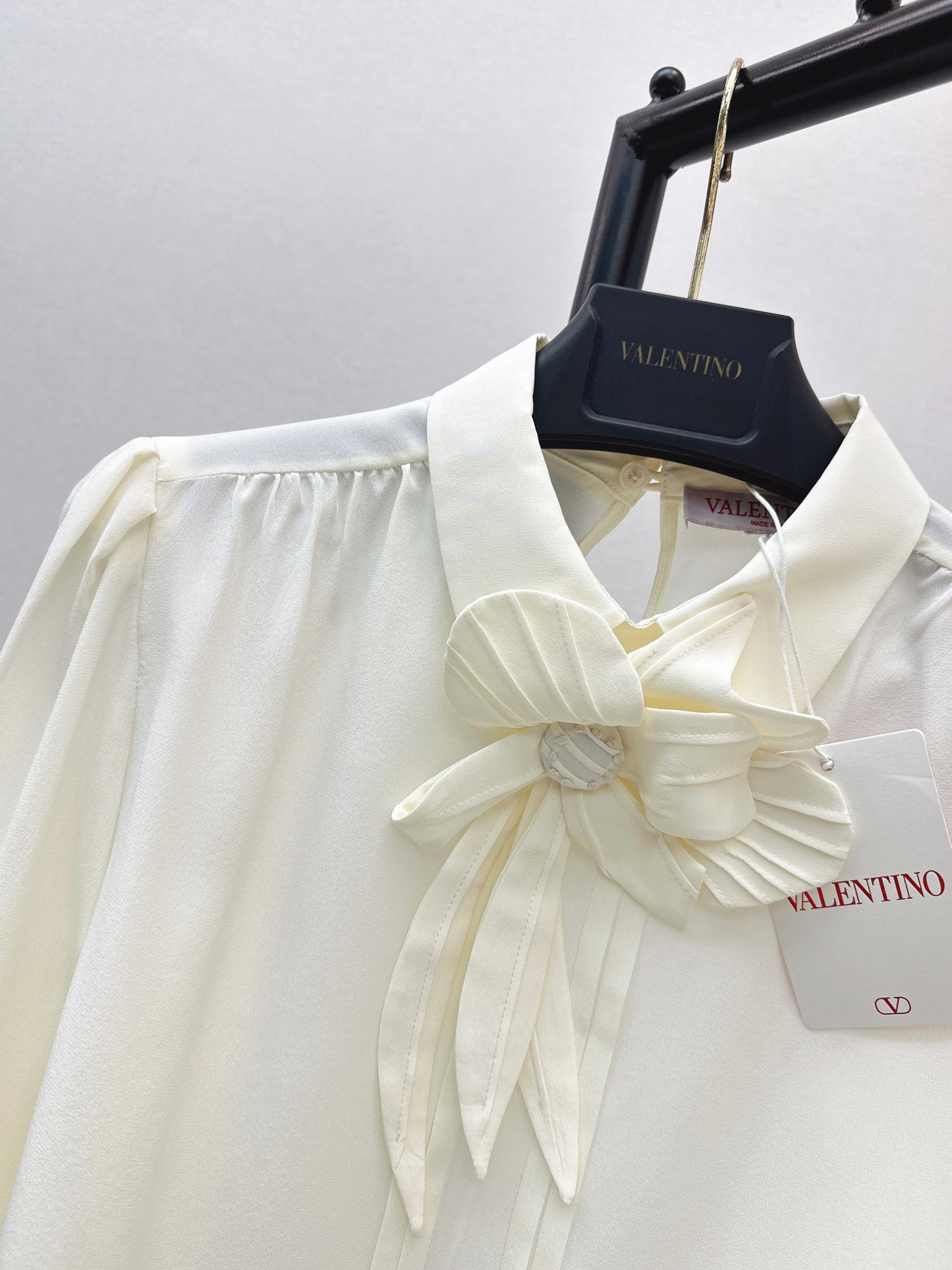 26ss Floral-decorated shirt