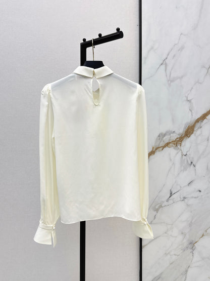 26ss Floral-decorated shirt