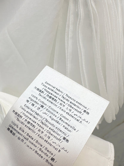 26ss Stand-up collar, single-breasted shirt