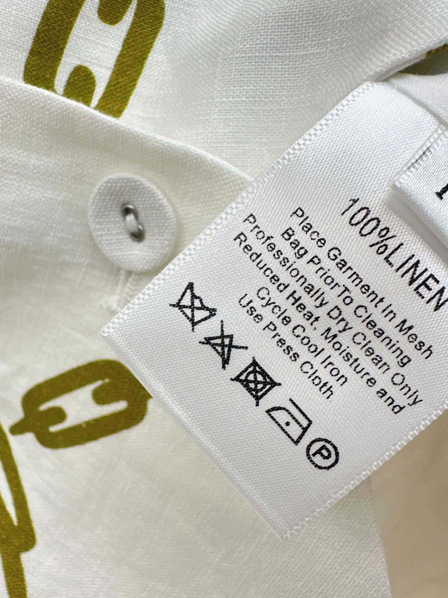 26ss Chain-print vest /straight-leg trousers
