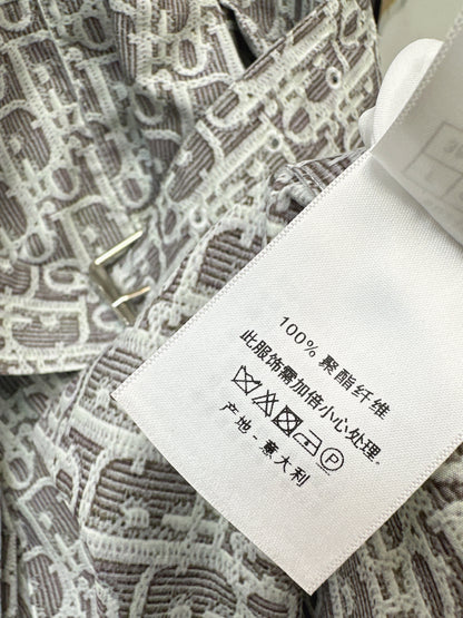 26ss Jacquard Long Pleated Dress