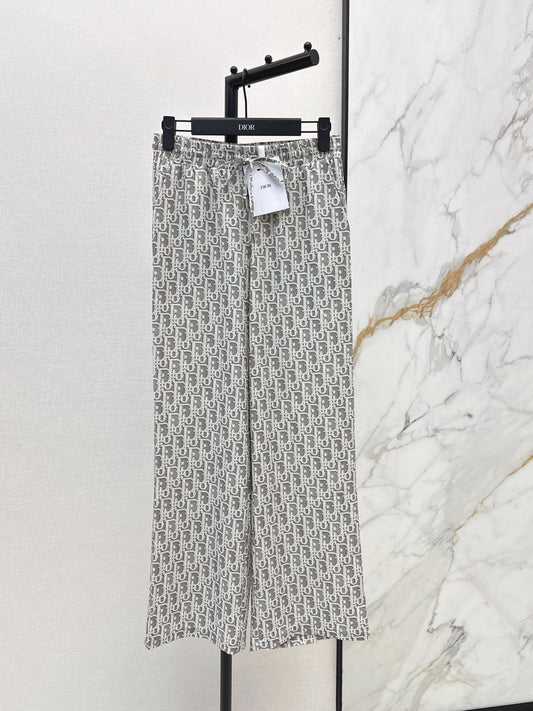 26ss Jacquard trousers