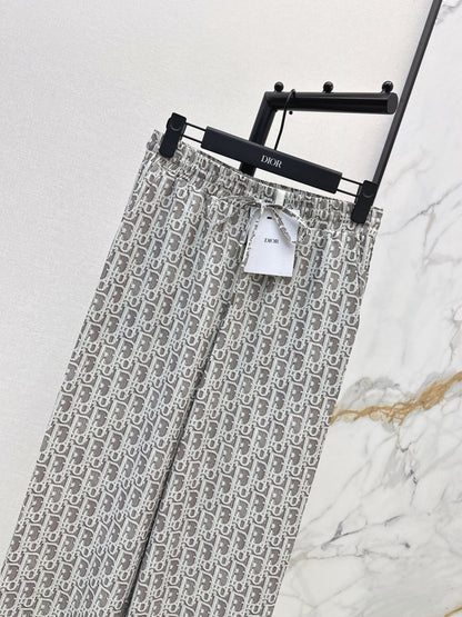 26ss Jacquard trousers