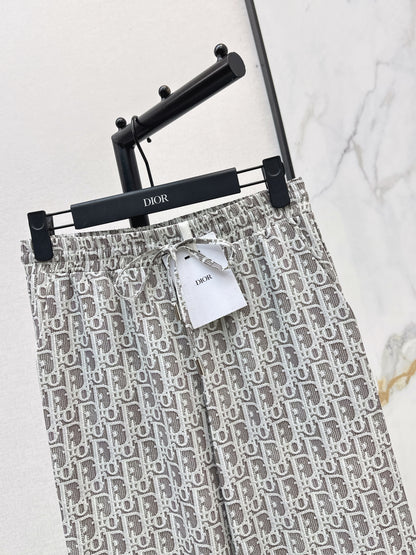 26ss Jacquard trousers