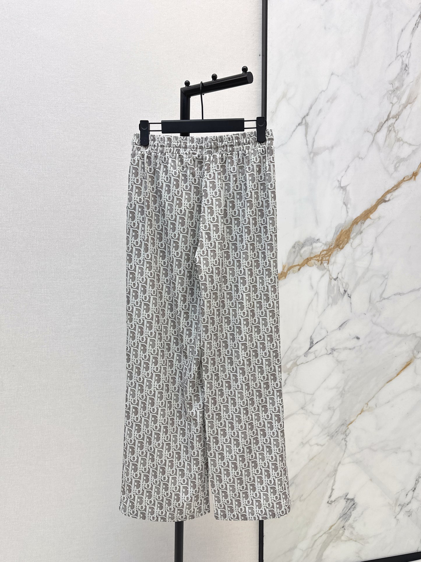 26ss Jacquard trousers