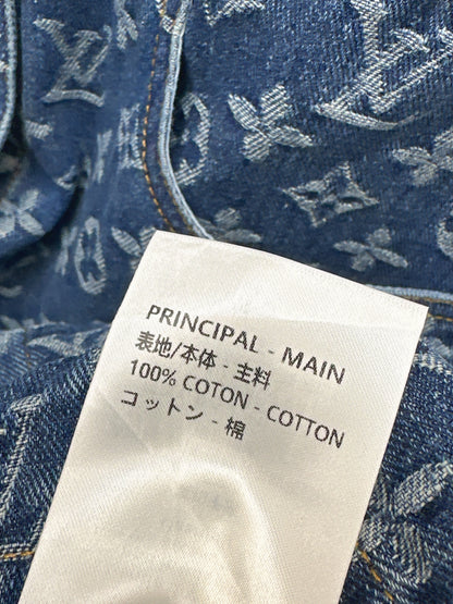 26ss Jacquard Denim Sleeveless Dress