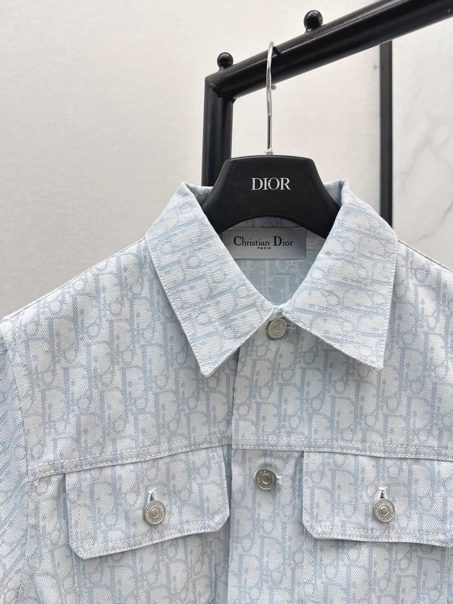 26ss Logo Denim Dress