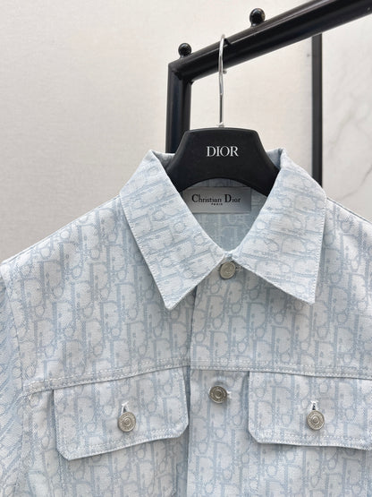 26ss Logo Denim Dress
