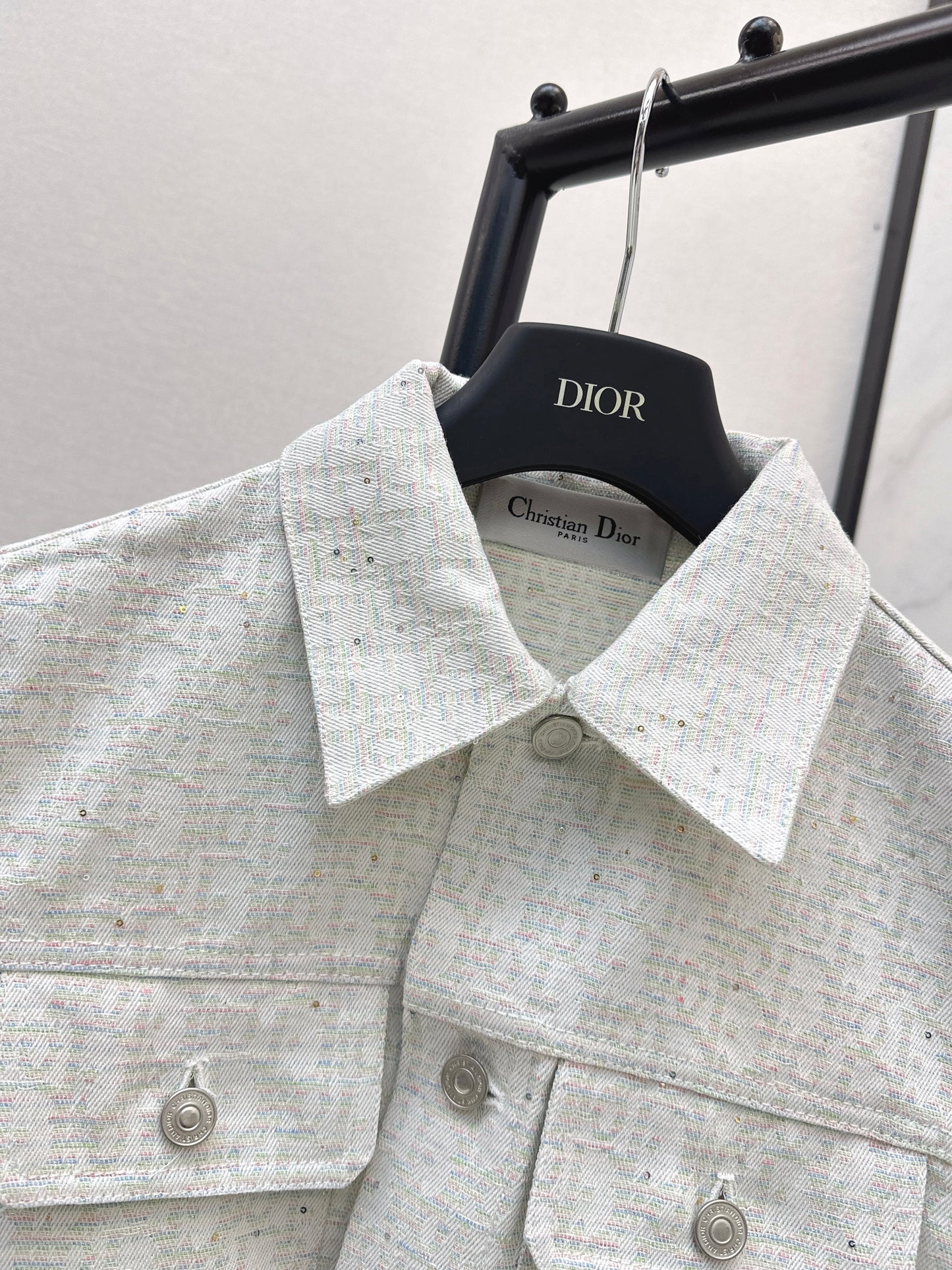 26ss Logo Denim Dress