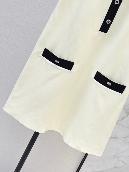 26ss Collared Sleeveless Dress