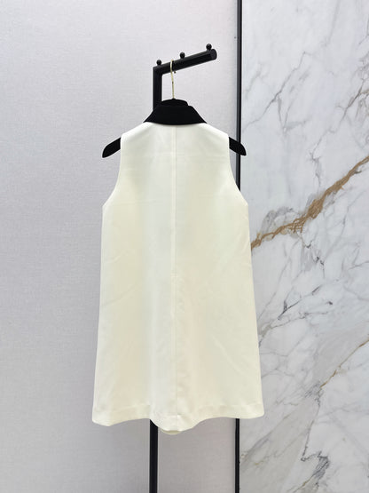 26ss Collared Sleeveless Dress