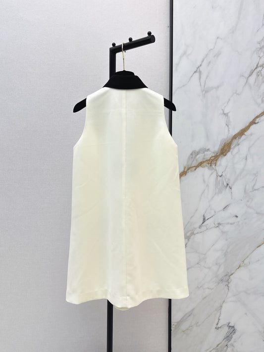 26ss Collared Sleeveless Dress