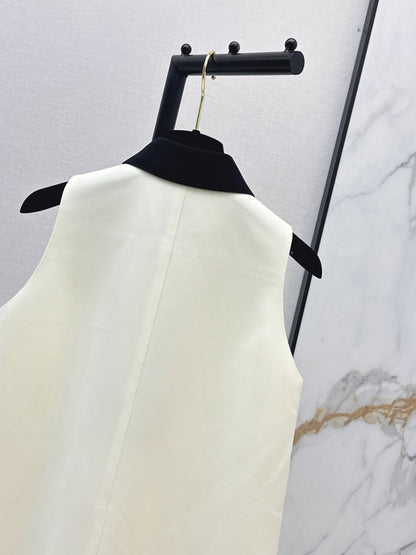 26ss Collared Sleeveless Dress