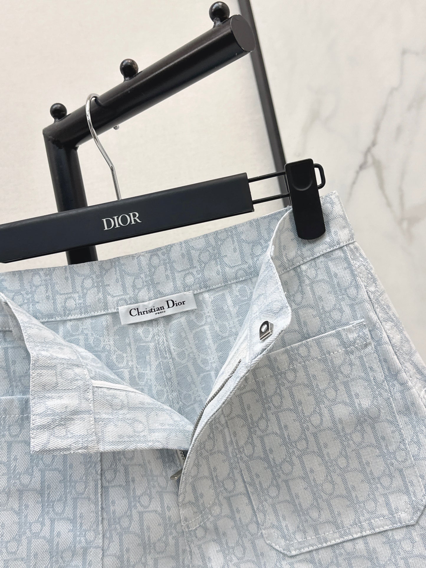 26ss Logo jacquard high-waisted shorts