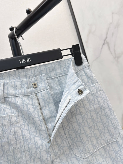 26ss Logo jacquard trousers