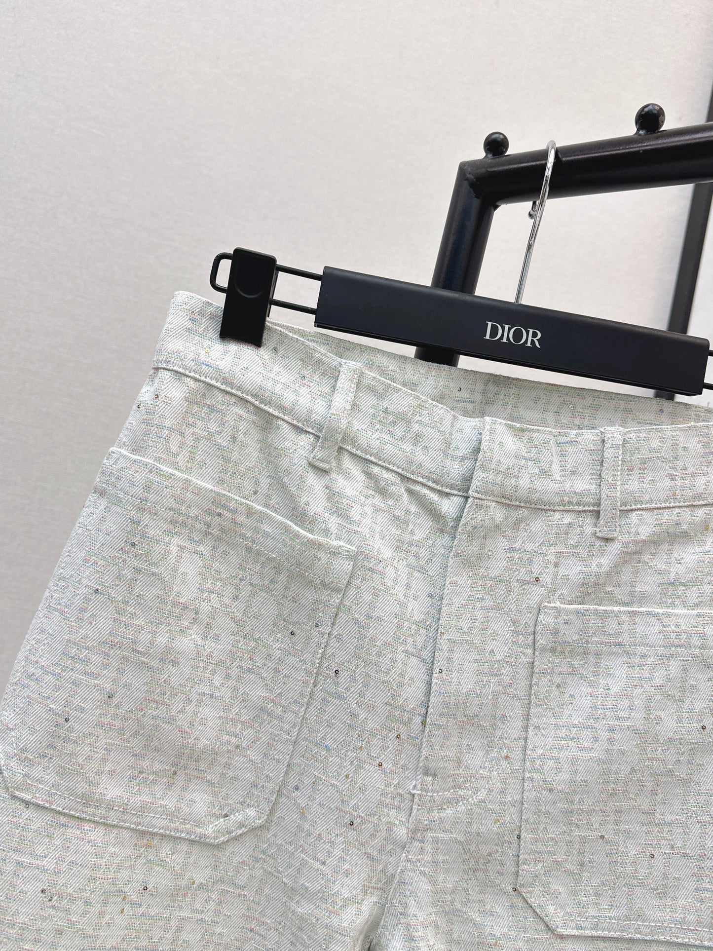 26ss Logo jacquard trousers