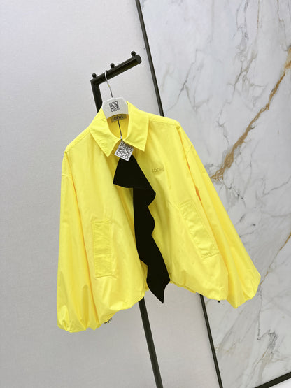 26ss Ribbon-collar jacket