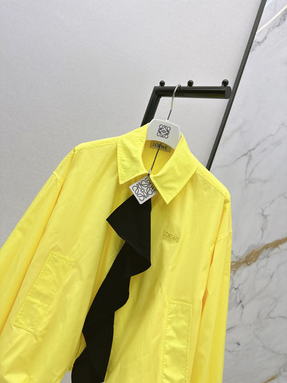 26ss Ribbon-collar jacket