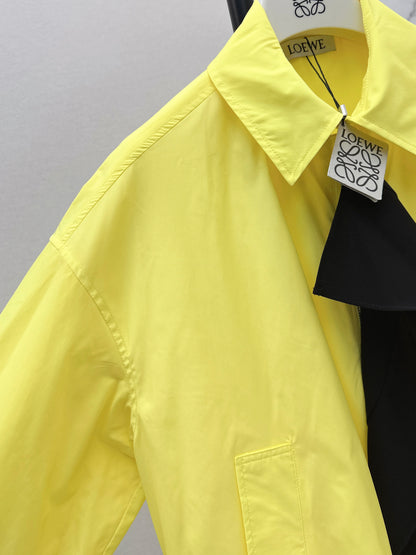 26ss Ribbon-collar jacket