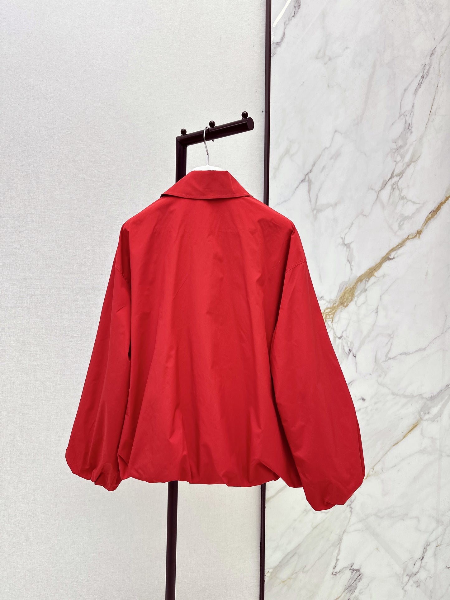 26ss Ribbon-collar jacket