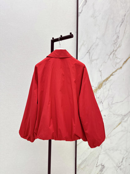 26ss Ribbon-collar jacket