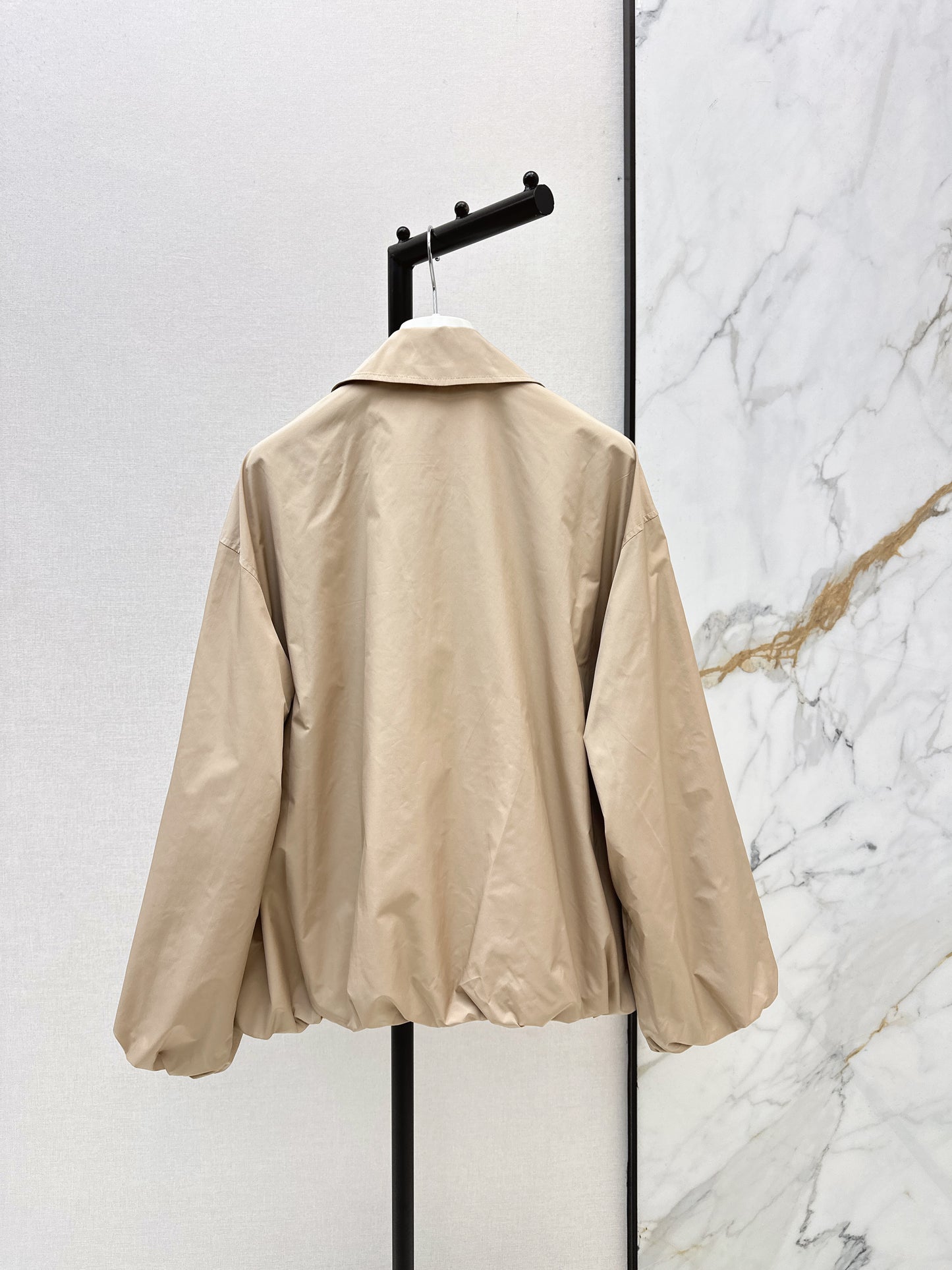 26ss Ribbon-collar jacket
