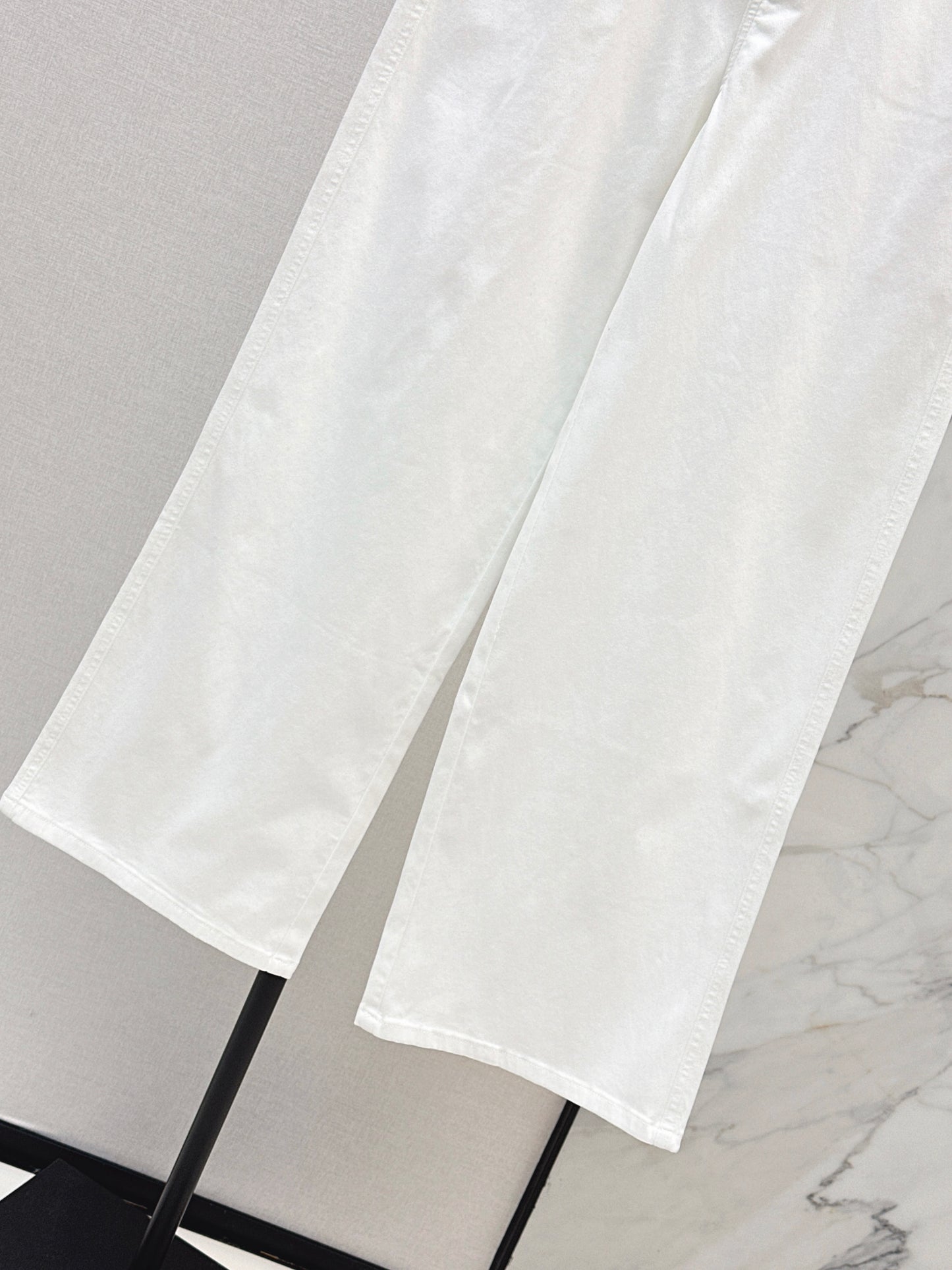 26ss High-waisted wide-leg jeans