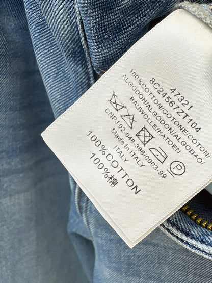 26ss High-waisted wide-leg jeans