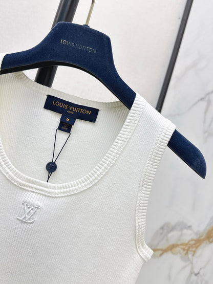 26ss Logo Embroidered Vest