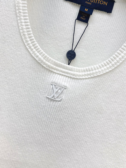 26ss Logo Embroidered Vest