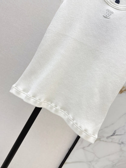 26ss Logo Embroidered Vest
