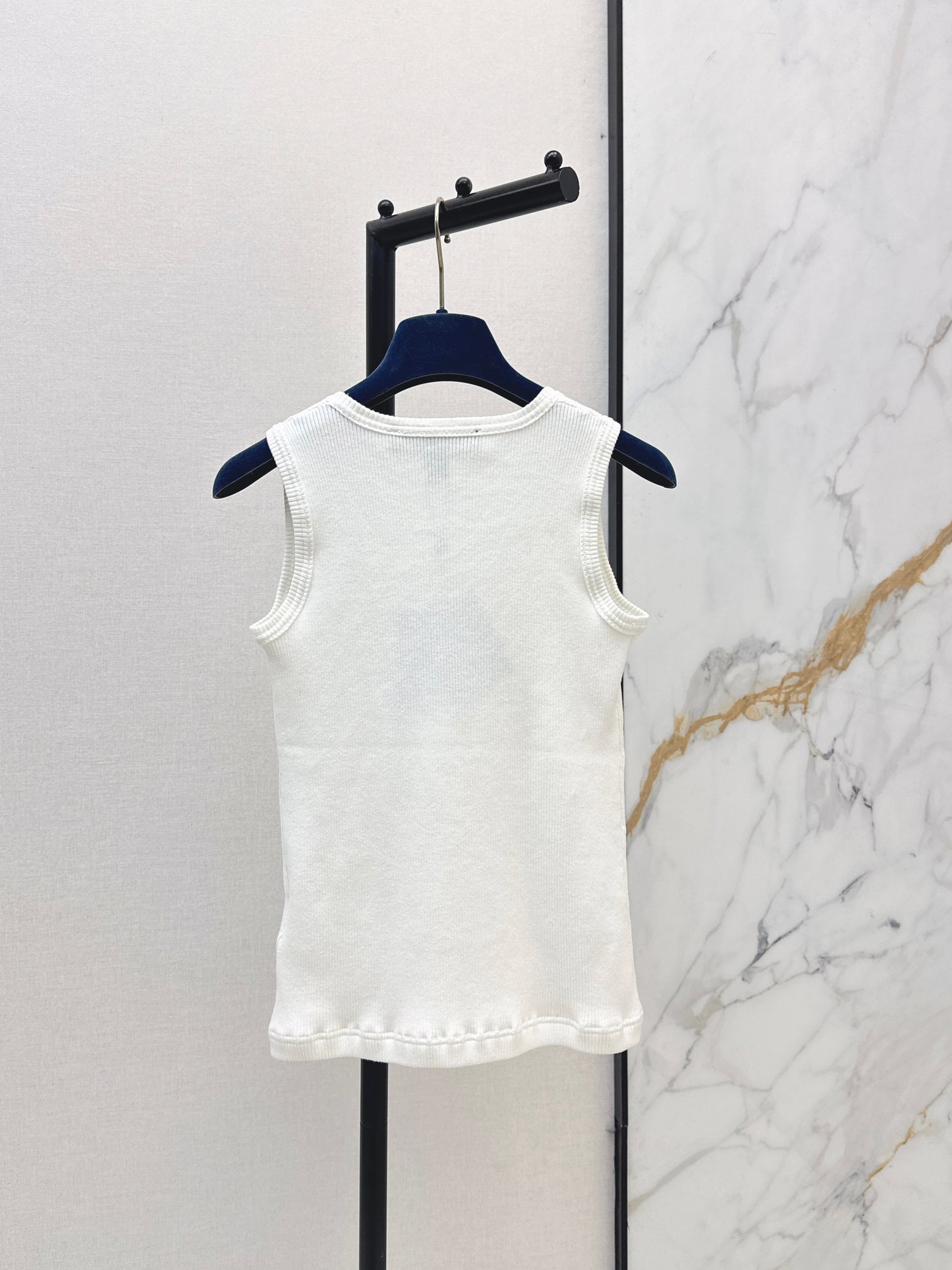 26ss Logo Embroidered Vest