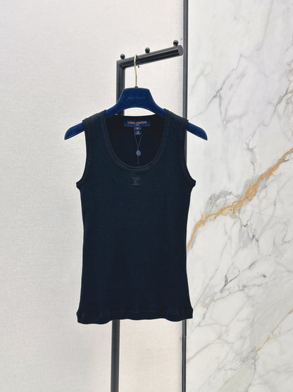 26ss Logo Embroidered Vest