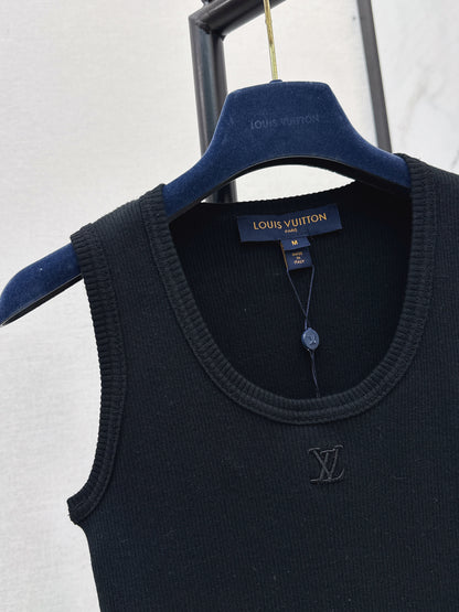 26ss Logo Embroidered Vest