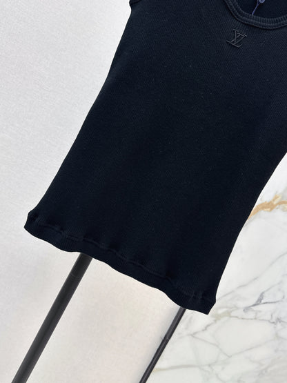 26ss Logo Embroidered Vest