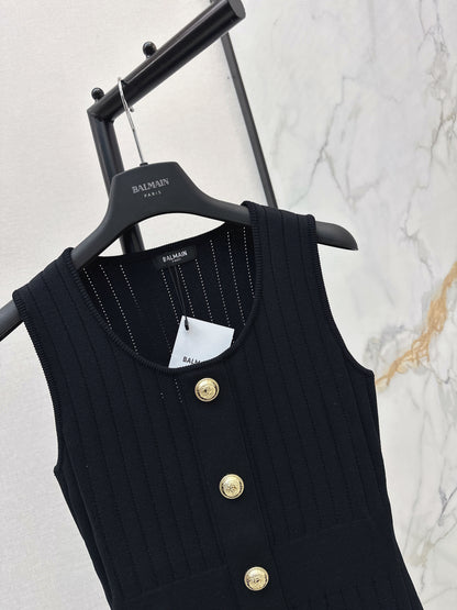 26ss Sleeveless Knit Dress