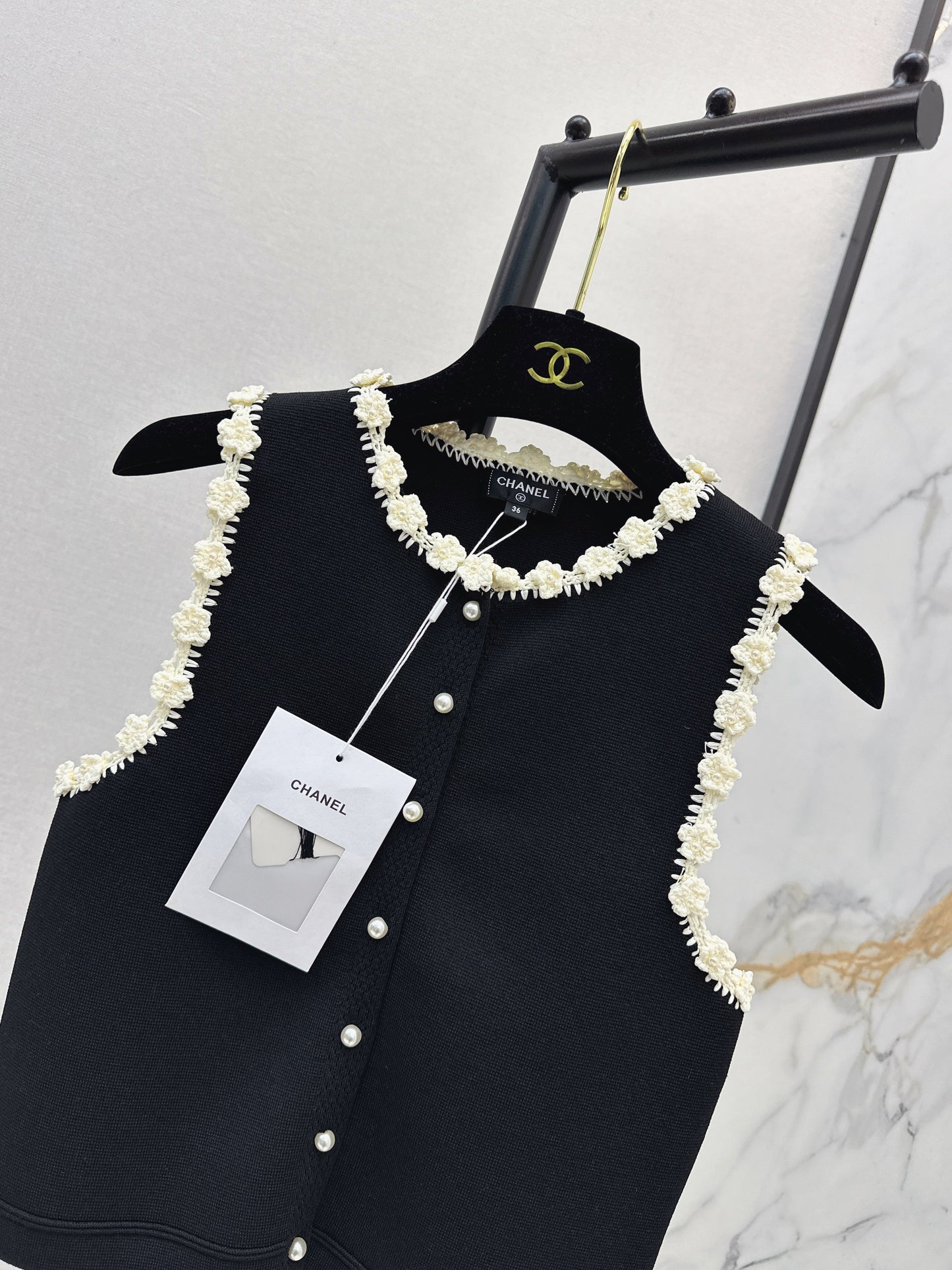 26ss Color-blocked vest