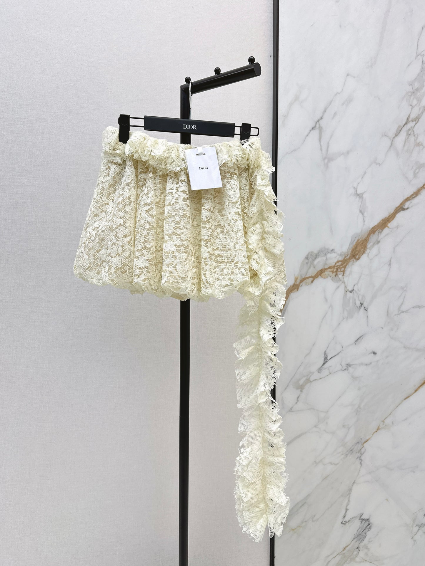 26ss 3D Lace Bubble Tulip Skirt
