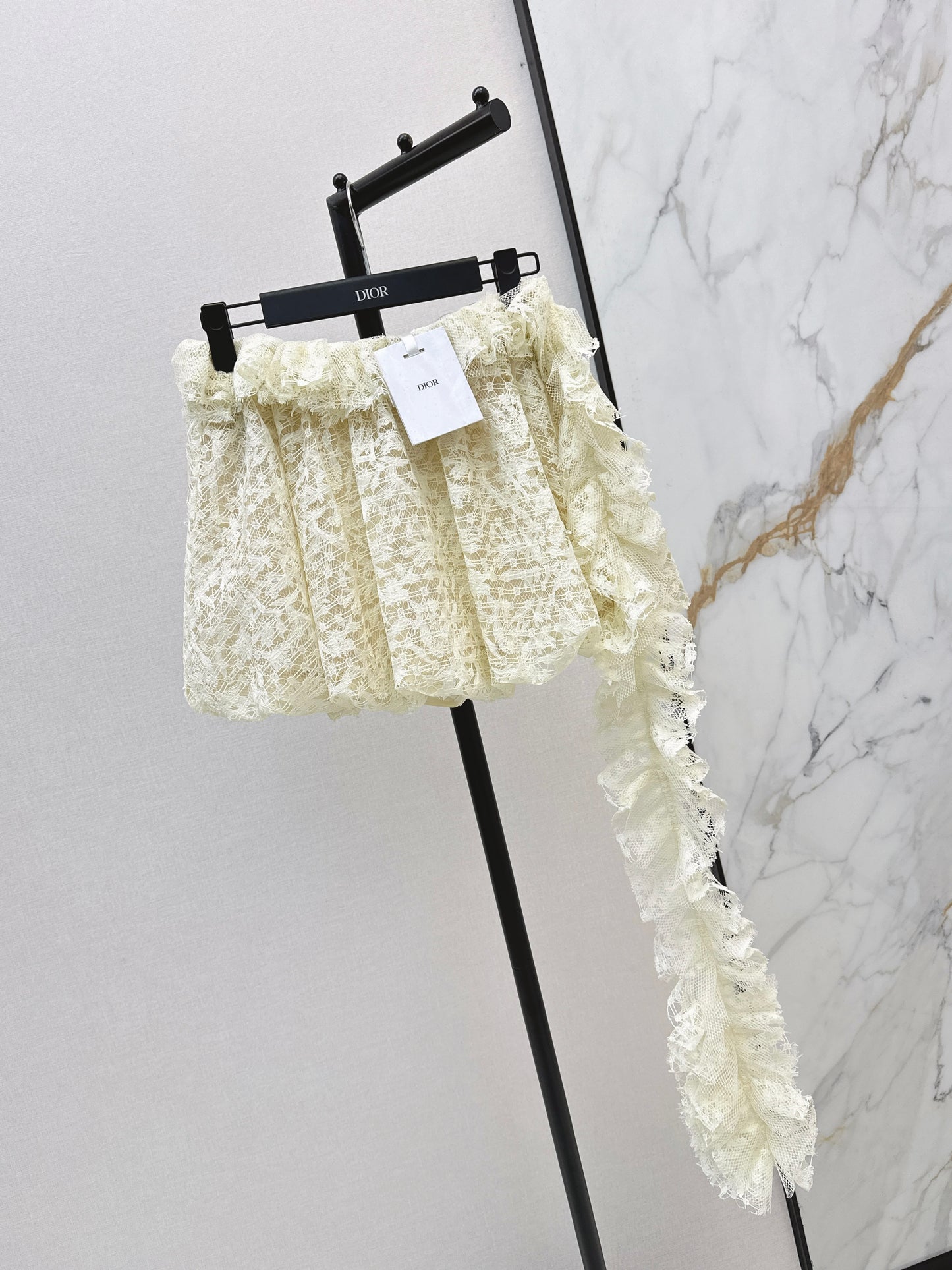 26ss 3D Lace Bubble Tulip Skirt