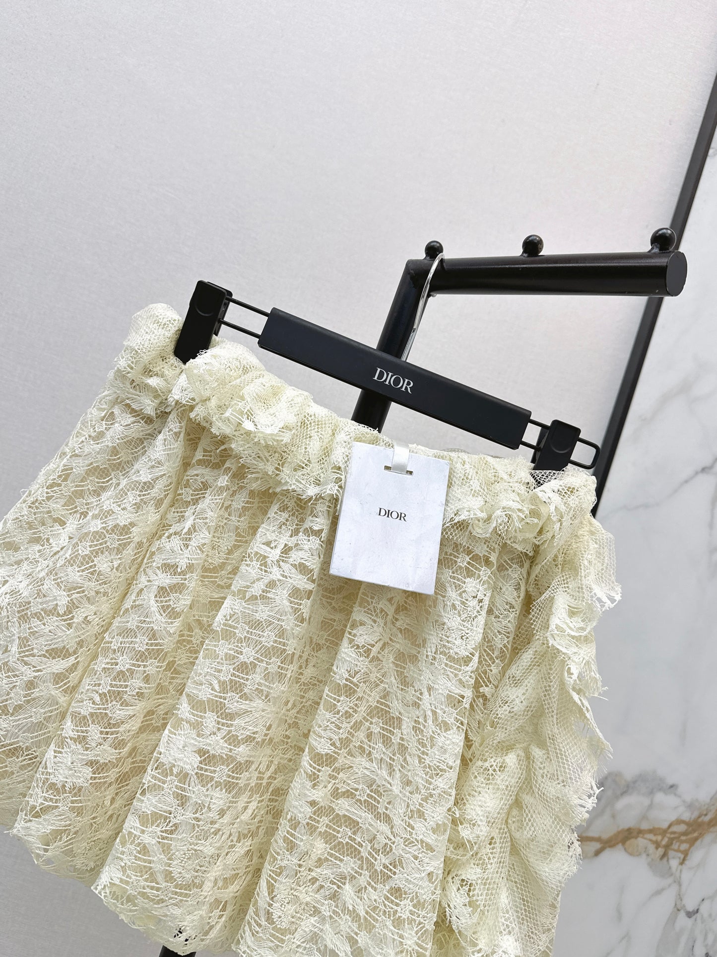 26ss 3D Lace Bubble Tulip Skirt