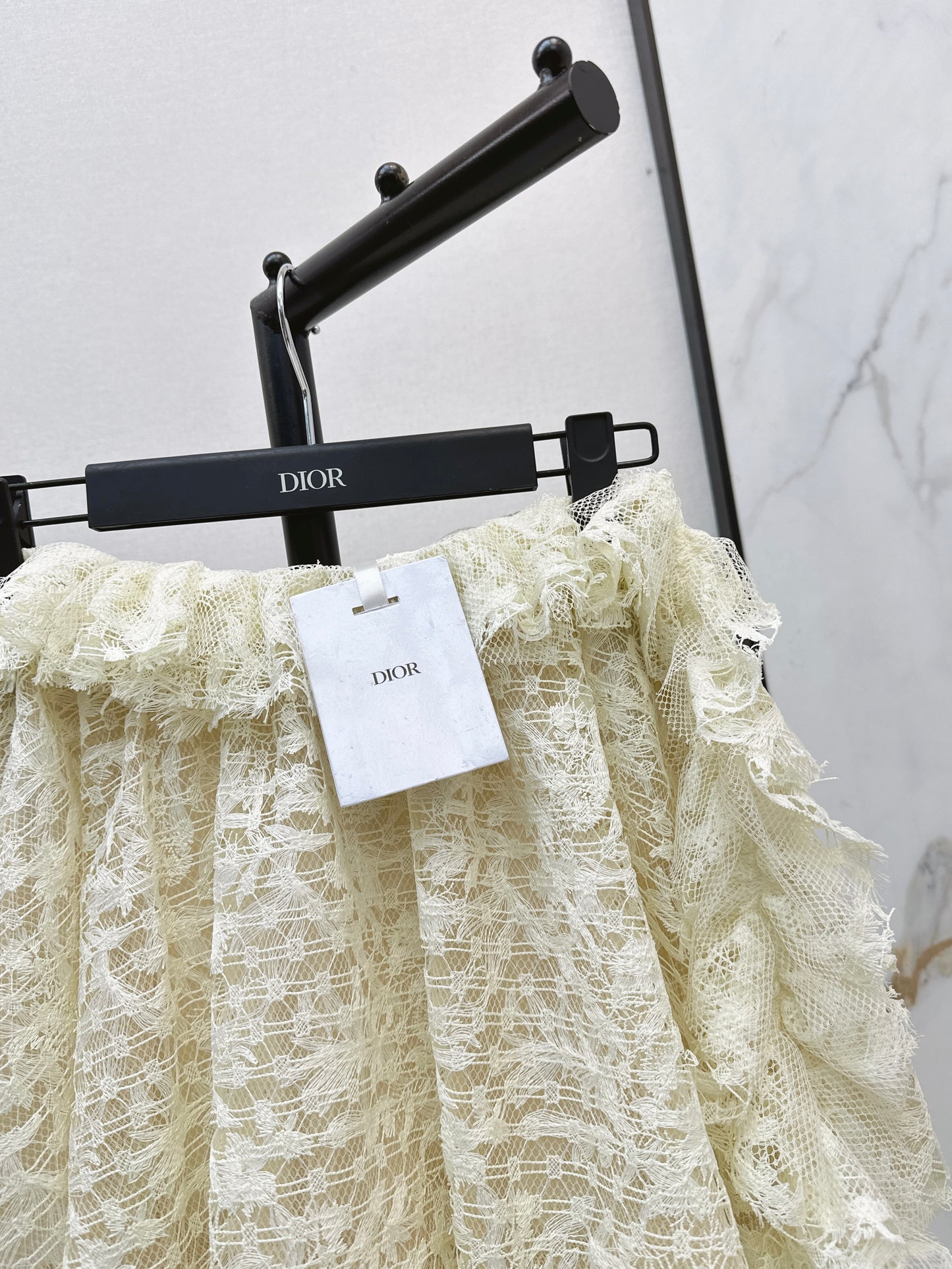 26ss 3D Lace Bubble Tulip Skirt