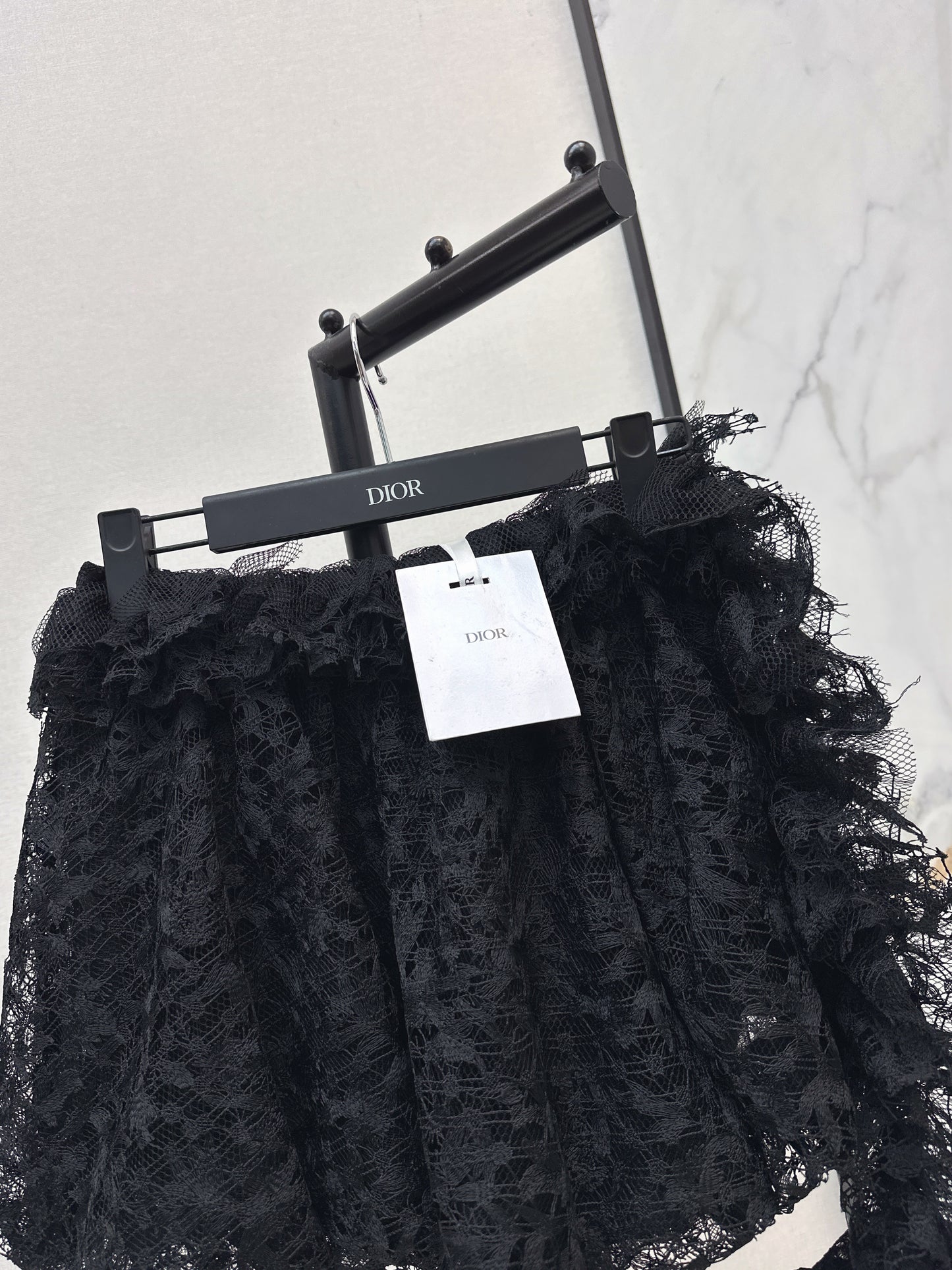 26ss 3D Lace Bubble Tulip Skirt