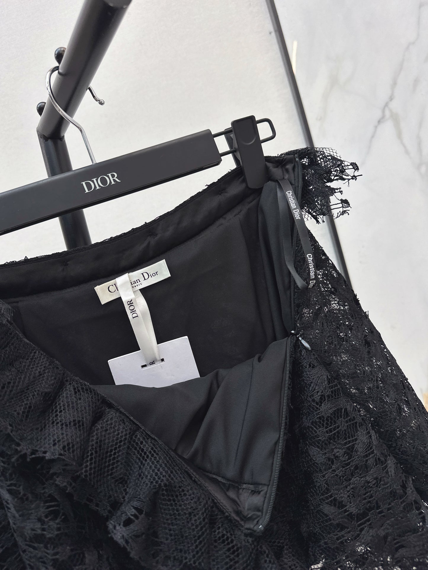 26ss 3D Lace Bubble Tulip Skirt