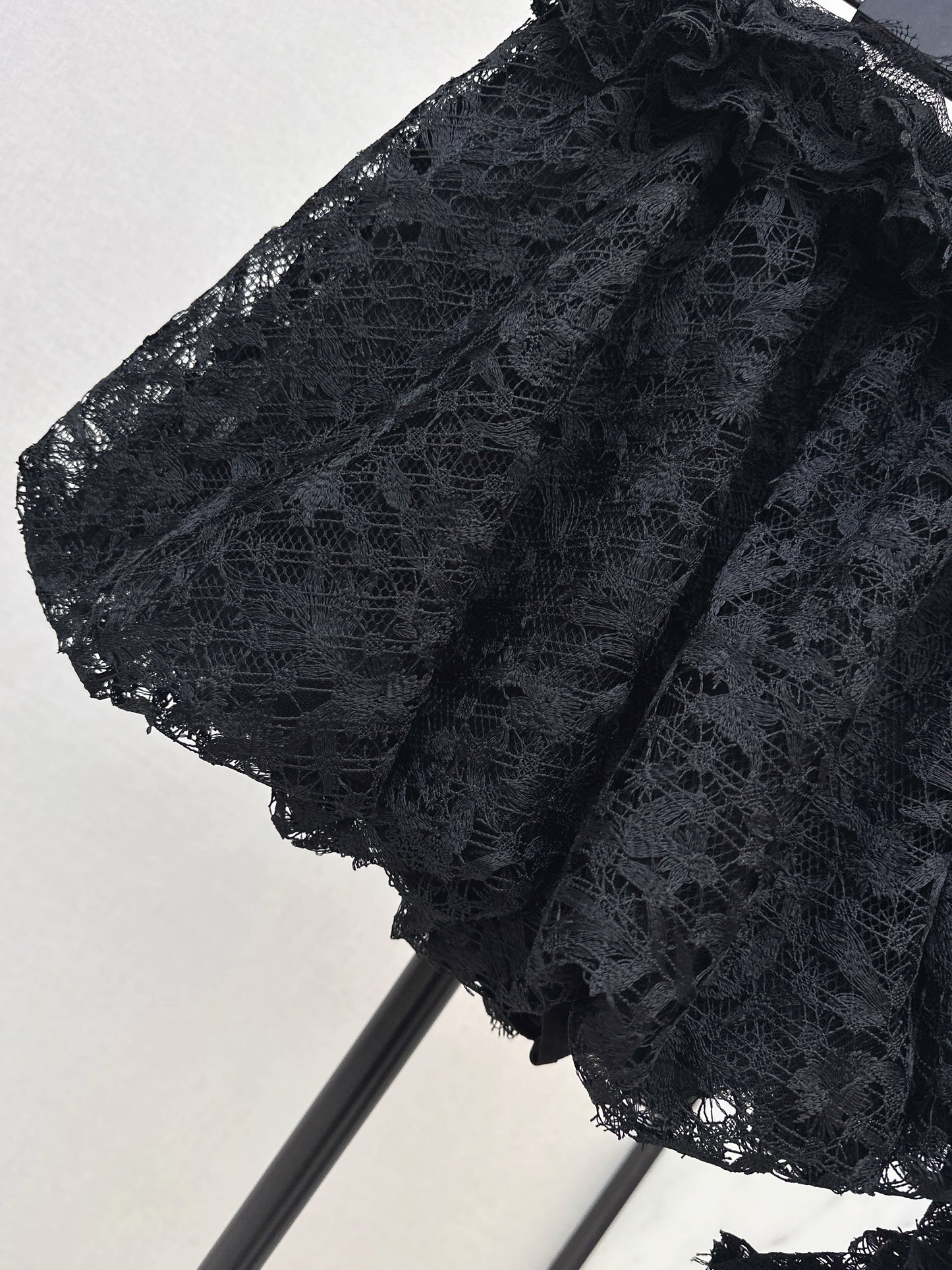 26ss 3D Lace Bubble Tulip Skirt
