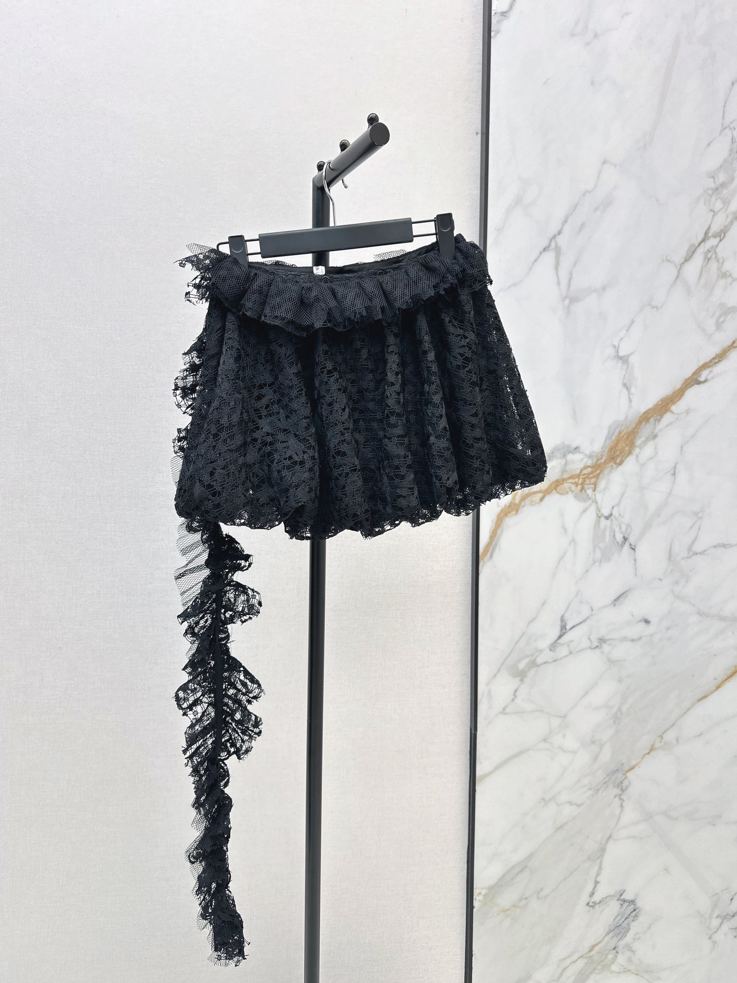 26ss 3D Lace Bubble Tulip Skirt