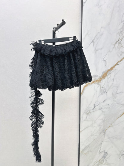 26ss 3D Lace Bubble Tulip Skirt