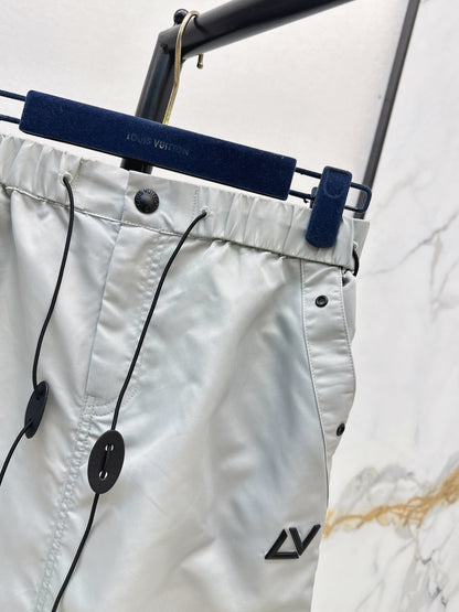 26ss Drawstring cargo skirt